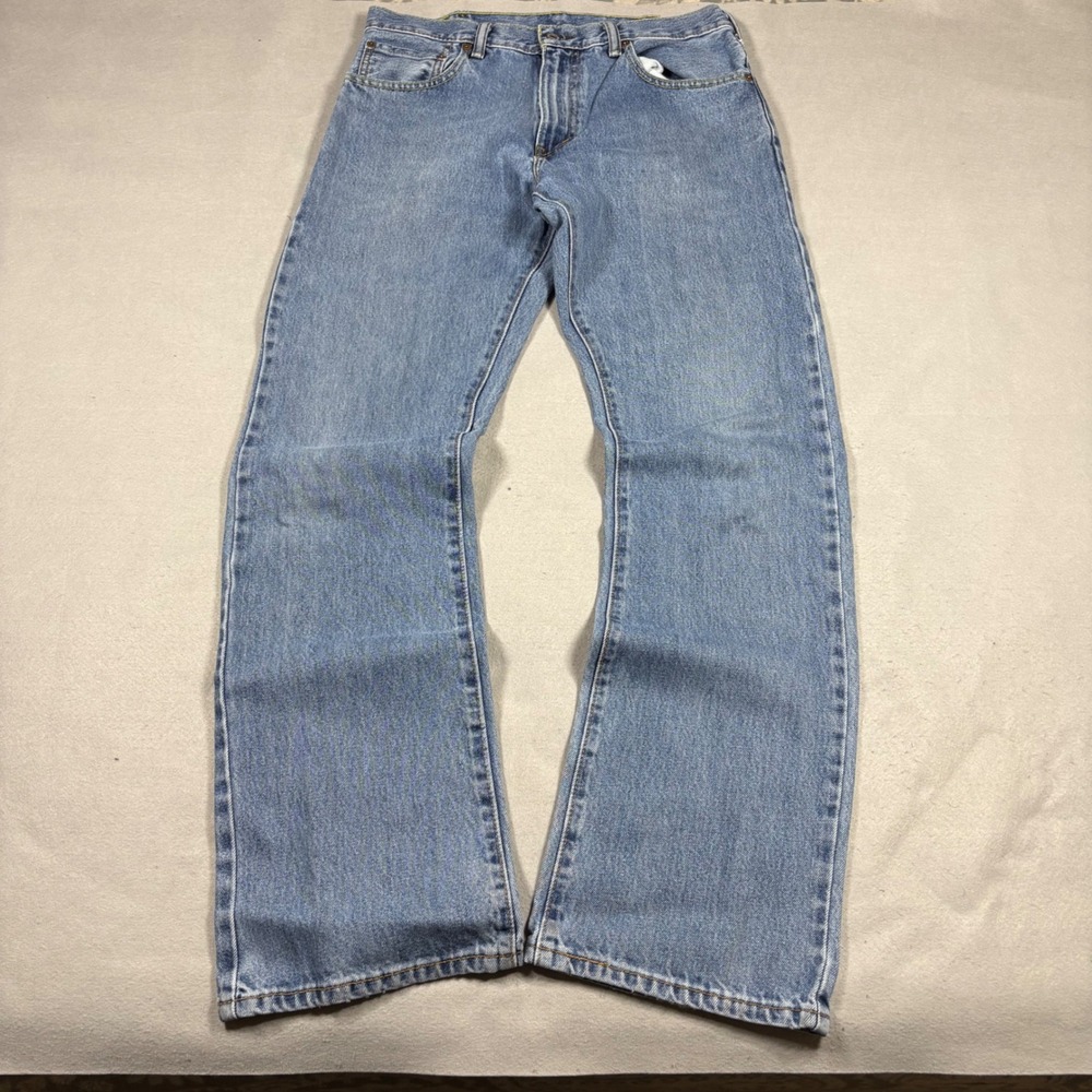 Levi 517 Mens Bootcut Jeans Light Wash Denim W34 L34 00517-0216